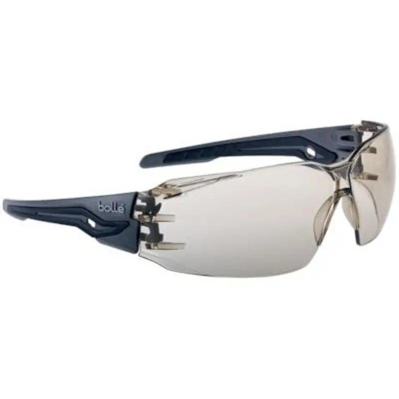 Bolle Silex+ Safety Spectacles -Copper CSP - Black Framed