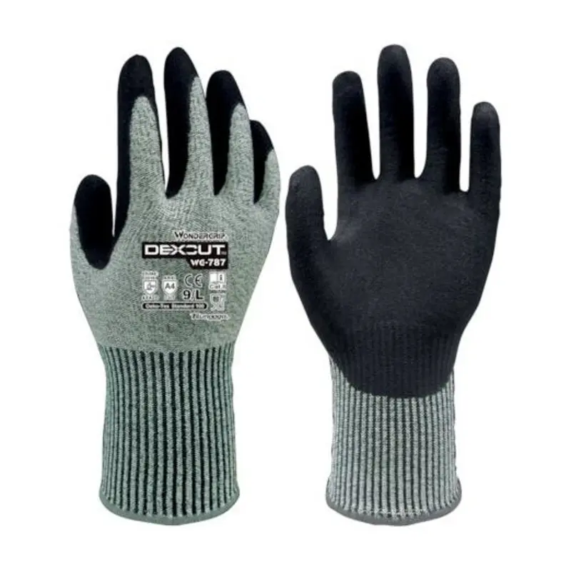 Wonder Grip Size 8/M WG-787 Dexcut Cut D Glove