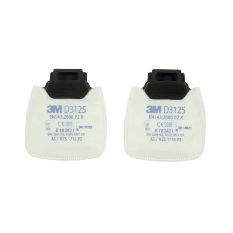 3M P2 R D3125 Particulate Filter For HF-800 Series Reusable Respirators