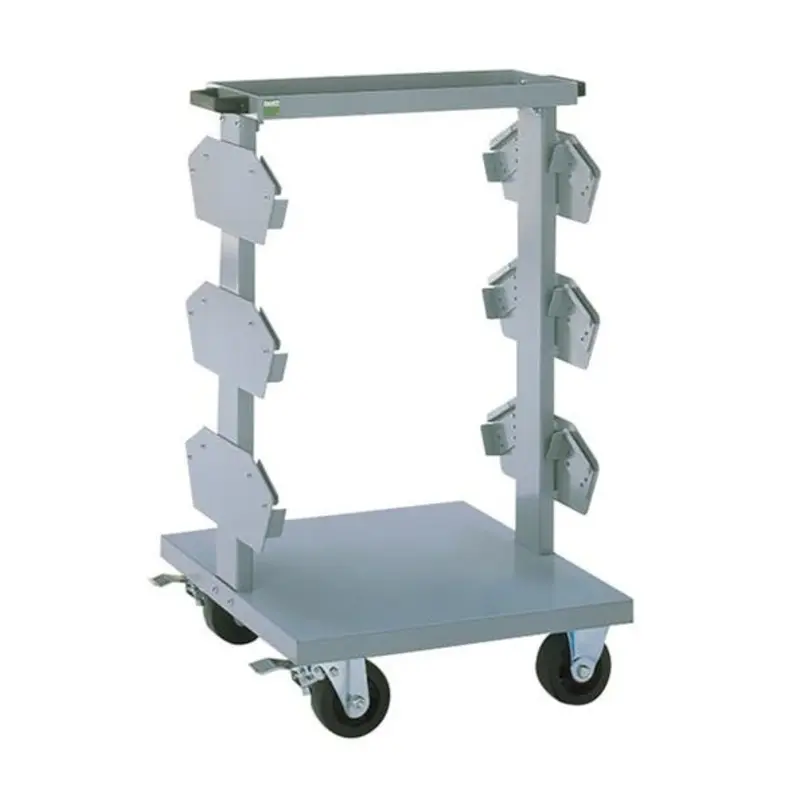 Bott 650 x 710 x 1020mm CNC Compact Trolley For Use With Tool Carriers - Light Grey