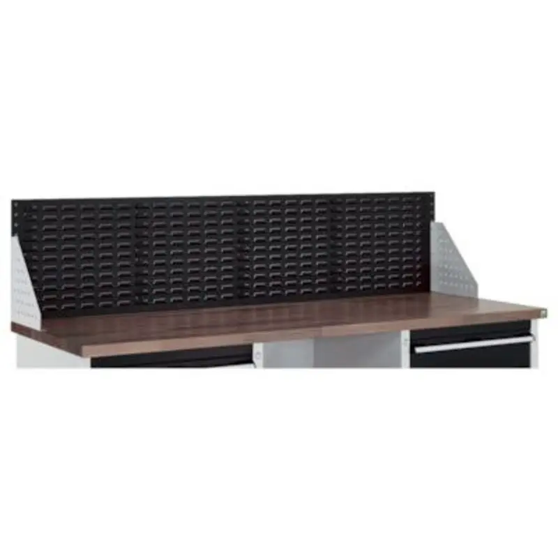 Bott Cubio Louvre Back Panel Kit To Suit 2000mm Workbench - Dark Grey