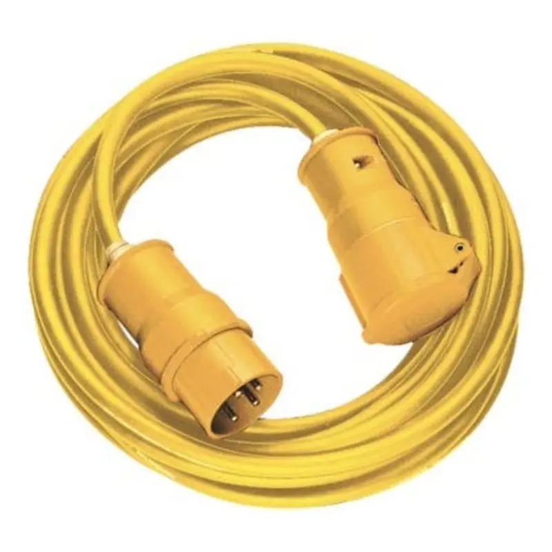 Brennenstuhl 14 meter Cable Length 2.5mm Cee 110V Extension Cable - Yellow