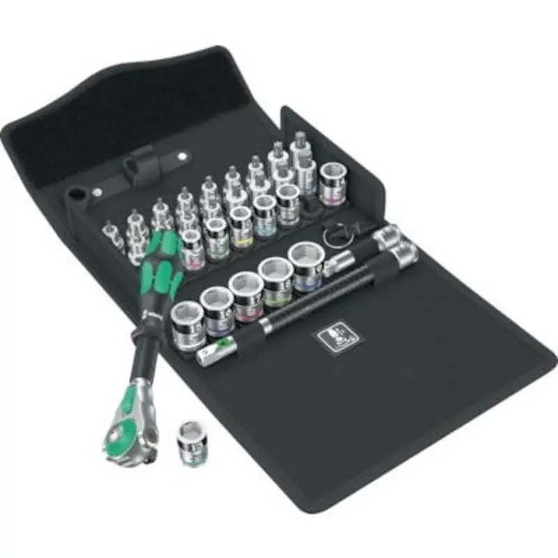 Wera 3/8in 8100 SB Zyklop 35 Piece Ratchet Set