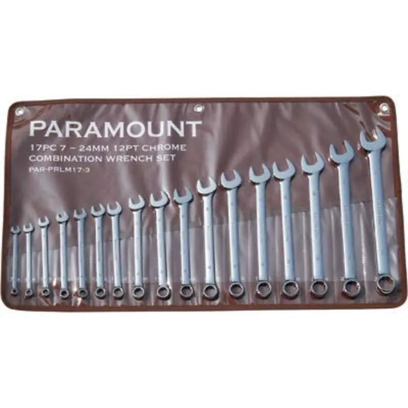 Paramount 17 Piece Metric Combination Wrench Set