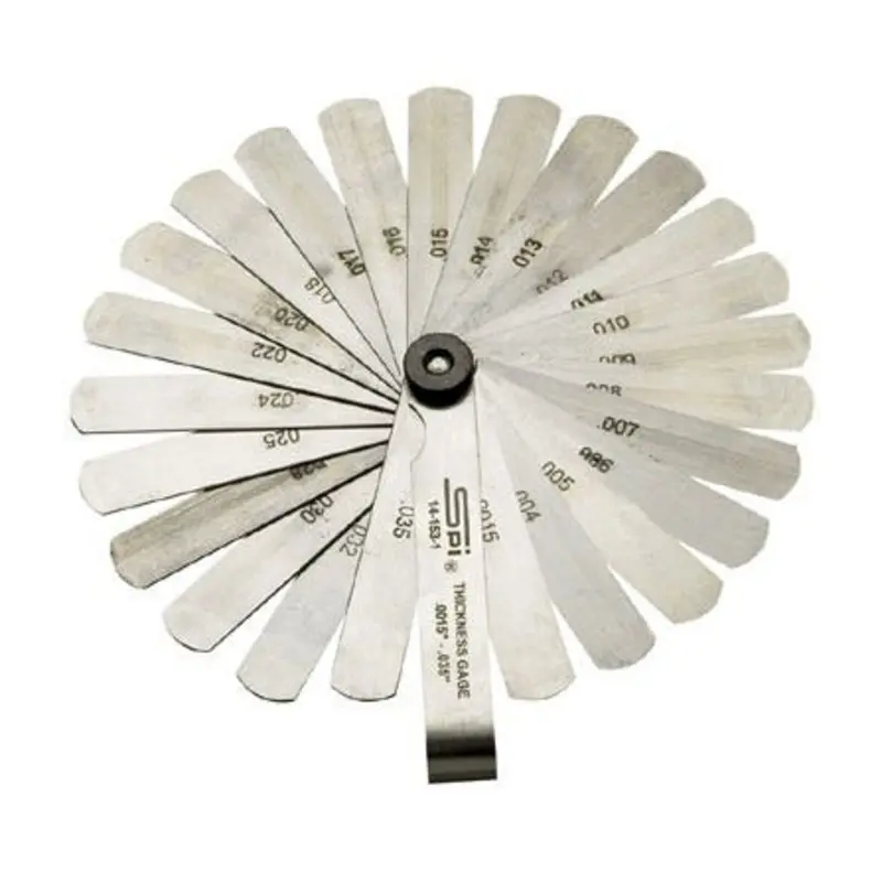 SPI Thickness Feeler Gauges  | MSC Industrial Supply Co.