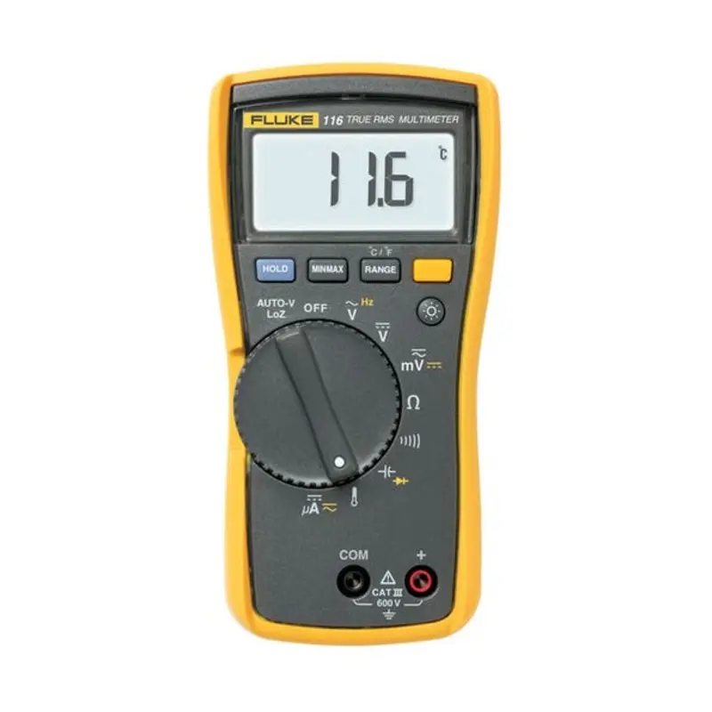 Fluke 116 Multimeters with Temperature and Microamps  | MSC Industrial Supply Co.