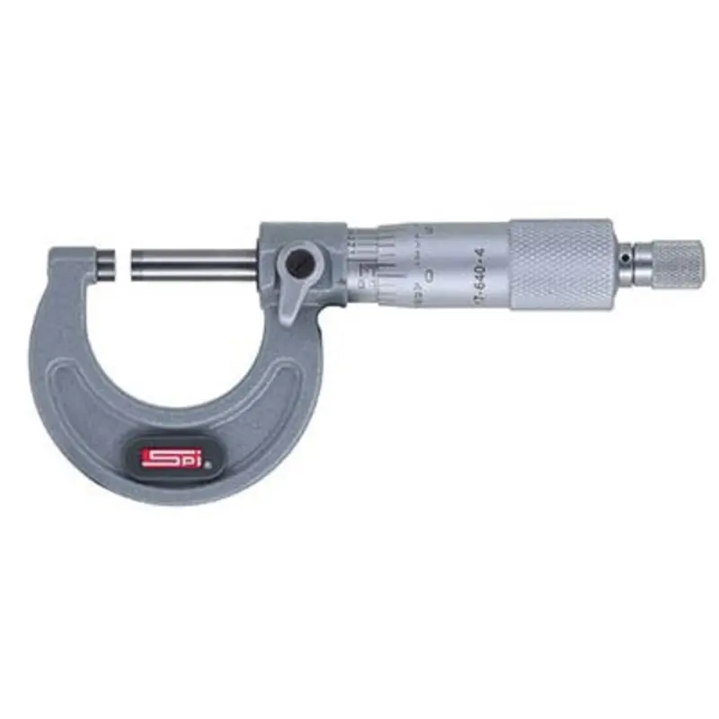 SPI Outside Micrometers - Imperial  | MSC Industrial Supply Co.