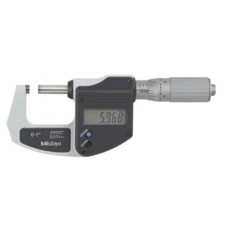 Mitutoyo 0-25mm/0-1 inch Digimatic Micrometers  | MSC Industrial Supply Co.