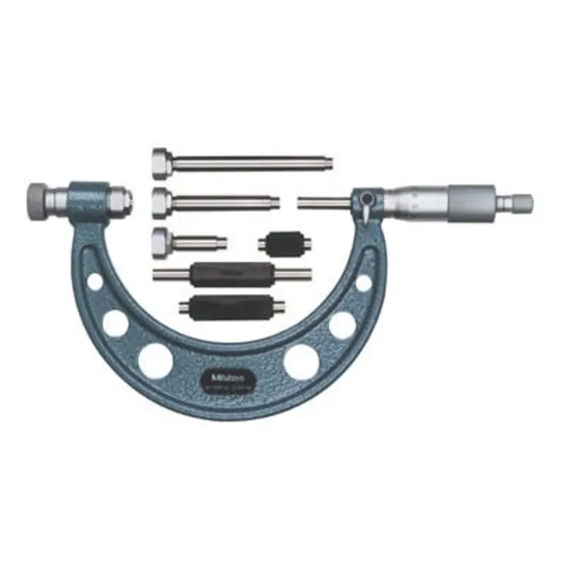 Mitutoyo Interchangeable Anvil Outside Micrometers - Metric  | MSC Industrial Supply Co.