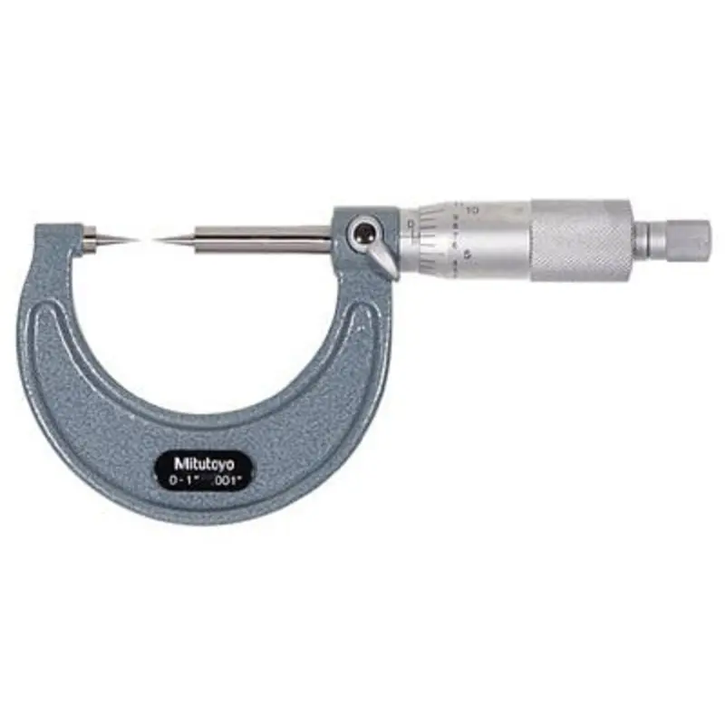 Mitutoyo Point Micrometers - Metric  | MSC Industrial Supply Co.