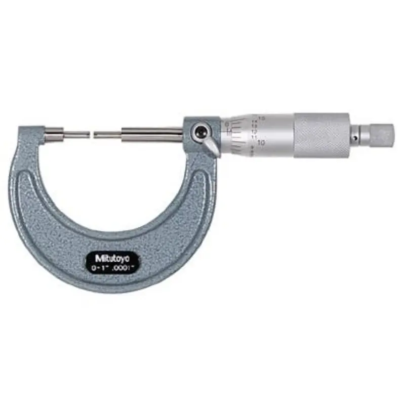 Mitutoyo Spline Micrometers - Metric  | MSC Industrial Supply Co.