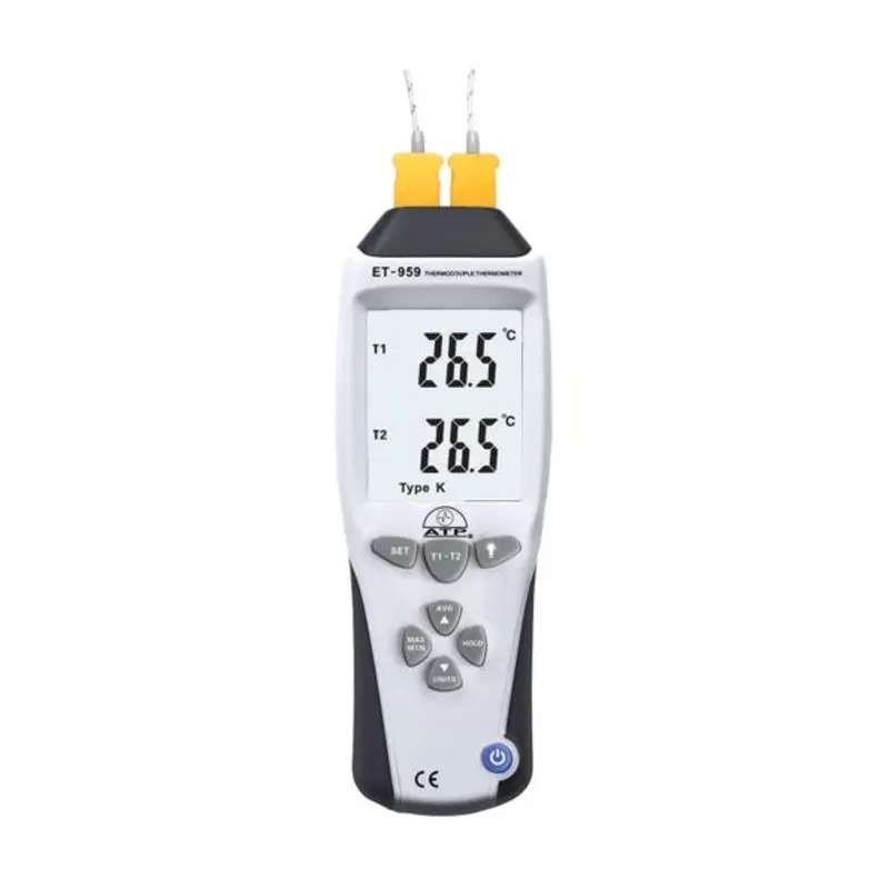 ATP Hi-Accuracy K and J Type Dual Input Thermometers  | MSC Industrial Supply Co.