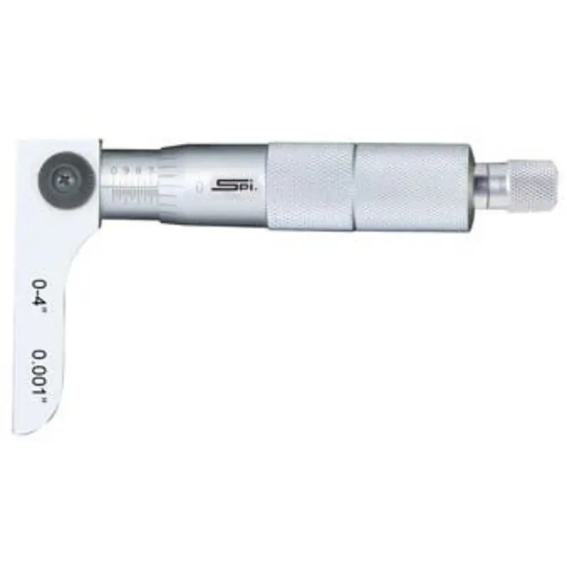 SPI Half Base Depth Micrometers  | MSC Industrial Supply Co.