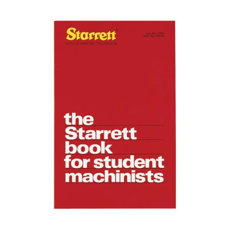 1700 Student Book Mach Shop/Student Ref Manuals  | MSC Industrial Supply Co.
