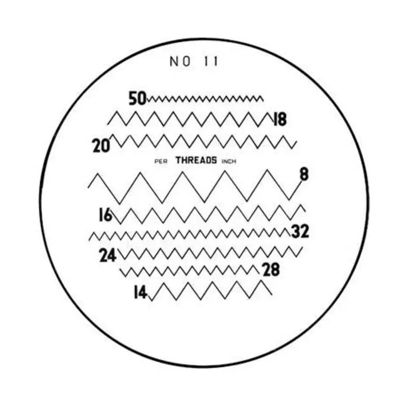 SPI Reticle No 11 For 1in Dia Comparators