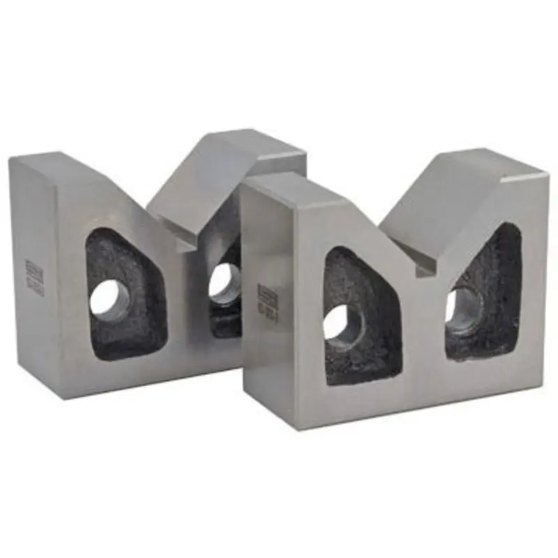 SPI Pair 8in Long Cast Vee Blocks