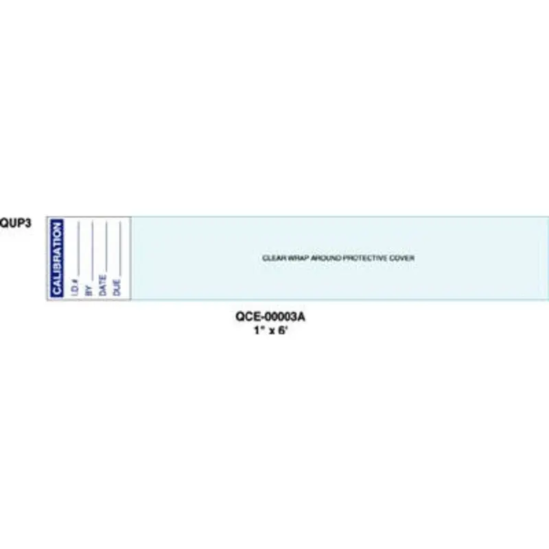 SPI Calibration Labels 1 x 3in O/All 1 x 1in -Pack of 60