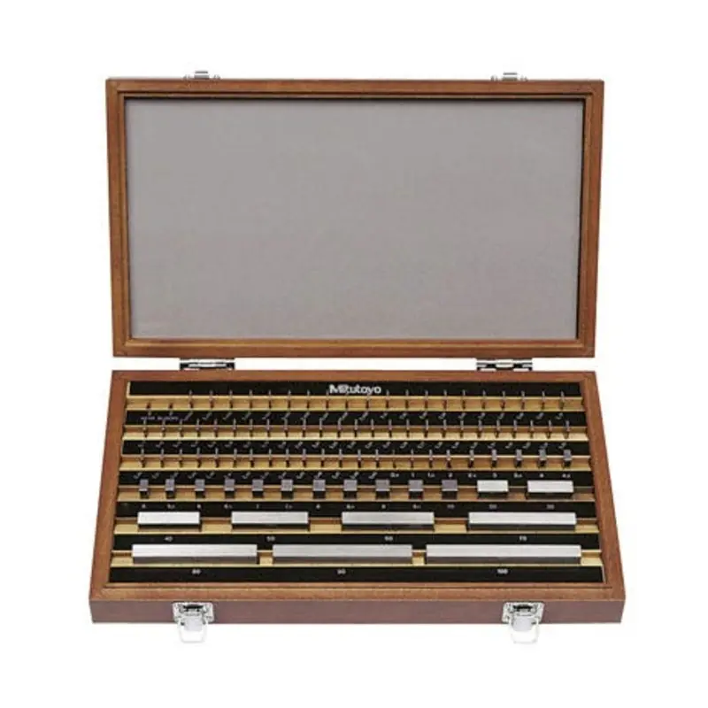 Mitutoyo 88 Piece Steel Grade 1 Gauge Block Set