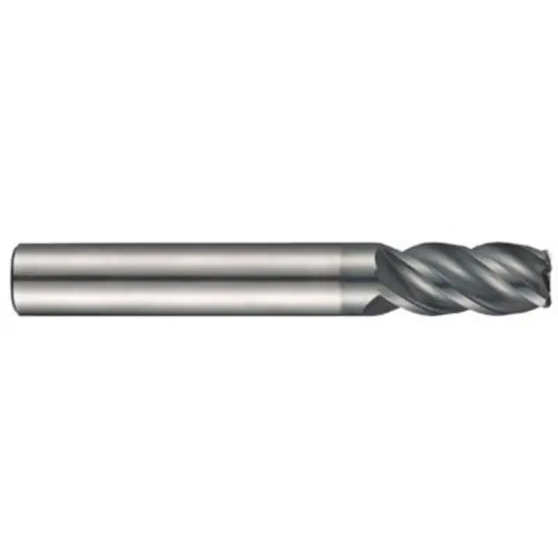 Dormer 10mm R1 AlCrN 4 Flute Short Carbide End Mill