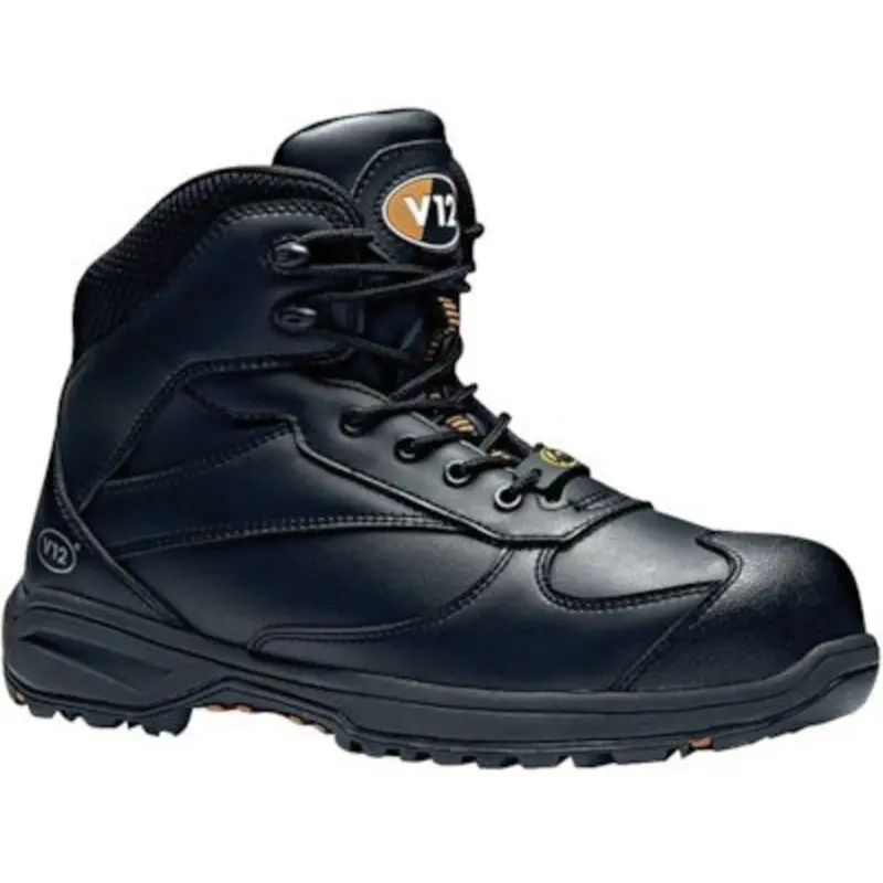 V12 Footwear Size 6 Octane IGS S3 HRO SRC Hiker Boots - Black