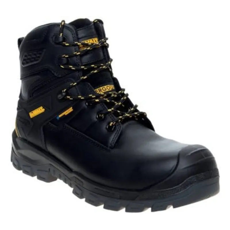 DeWalt Size 6 - Springfield Waterproof Safety Boots - Black