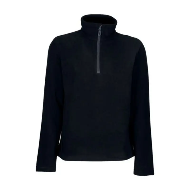 Regatta Size XS - Honestly Made Recycled Micro Half Zip Fleece - Black