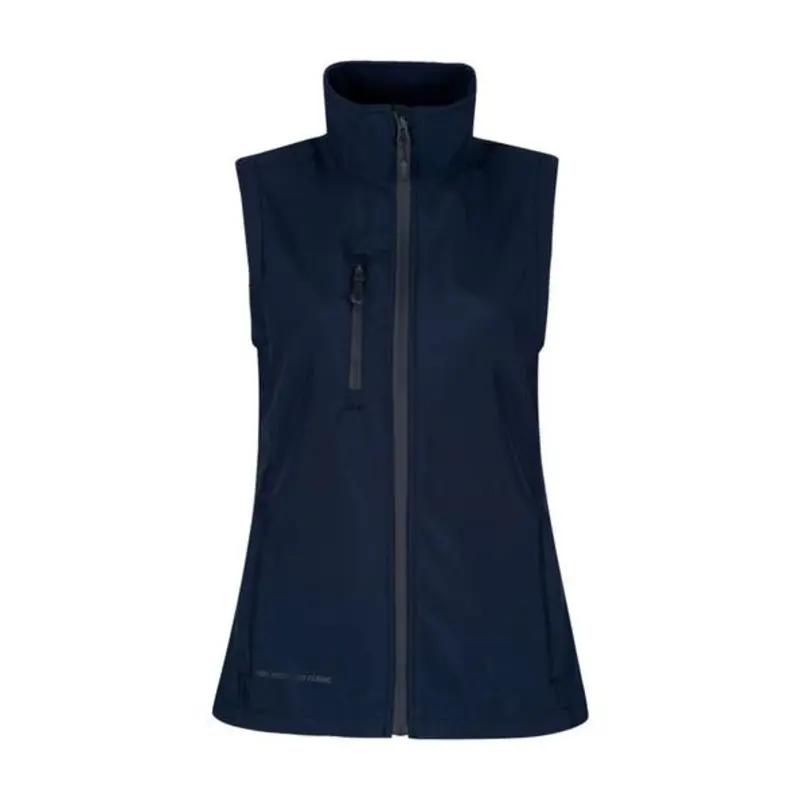 Regatta Size 10 - Honestly Made Womens Recycled Printable Softshell Bodywarmer - Navy