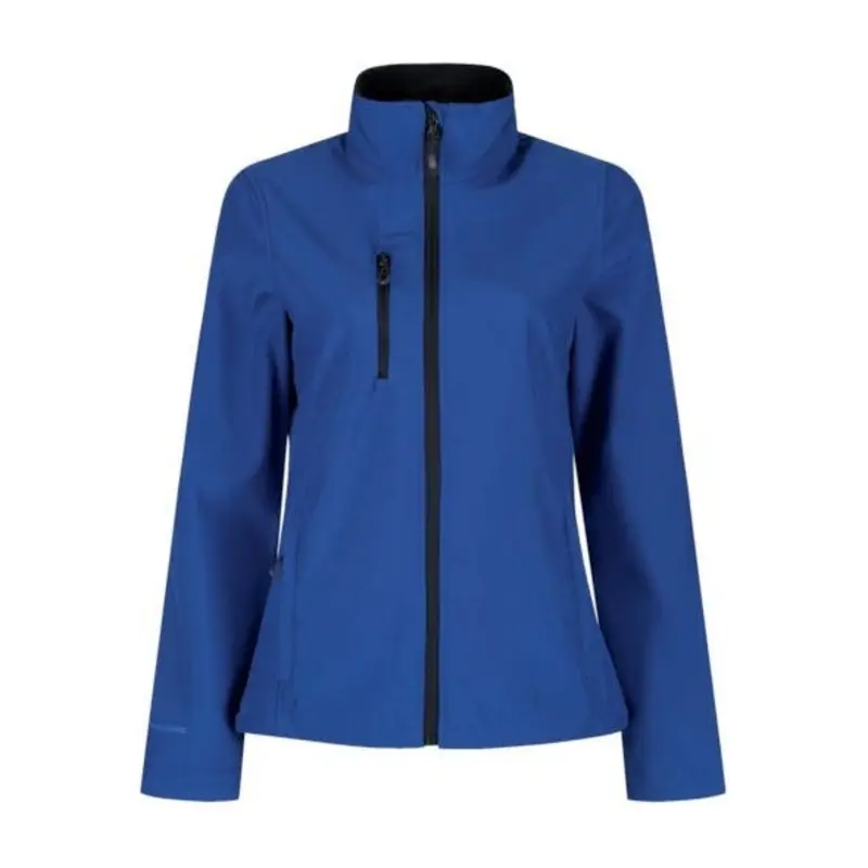 Regatta Size 10 - Honestly Made Womens Recycled Printable Softshell Jacket - New Royal