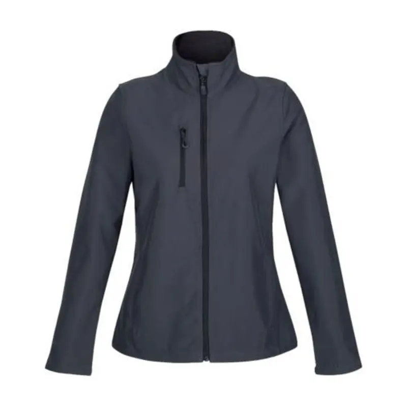 Regatta Size 10 - Honestly Made Womens Recycled Printable Softshell Jacket - Grey