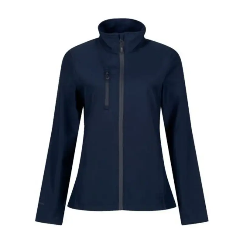 Regatta Size 10 - Honestly Made Womens Recycled Printable Softshell Jacket - Navy