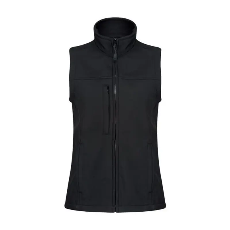 Regatta Size 10 - Womens Flux Softshell Bodywarmers - Black