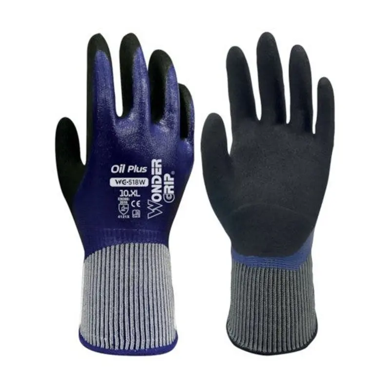 Wonder Grip Size 9/L WG-518W Oil Plus Glove