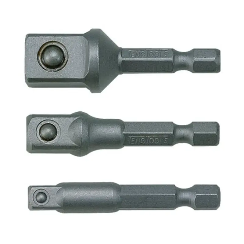 Teng Tools 1/4in Bit Adapter Male For 3/8in Sockets