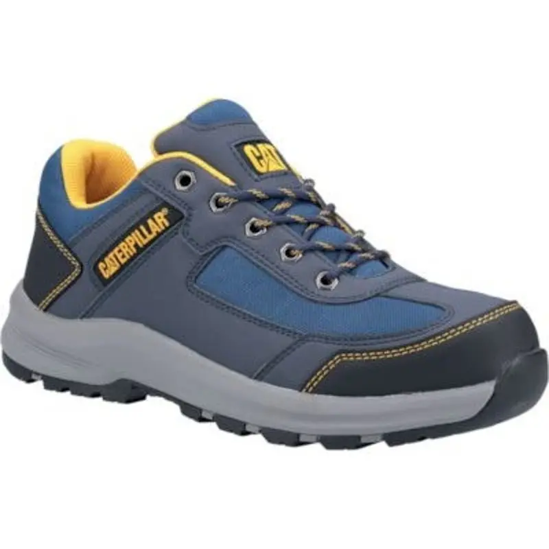 Caterpillar Size 10 - Elmore Safety Trainers - Navy