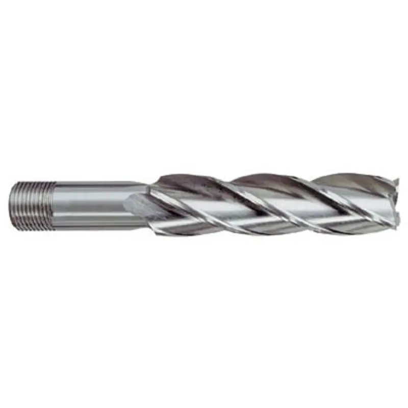 Interstate 5/16in 4 Flute M2 HSS Screwed Shank Long End Mill