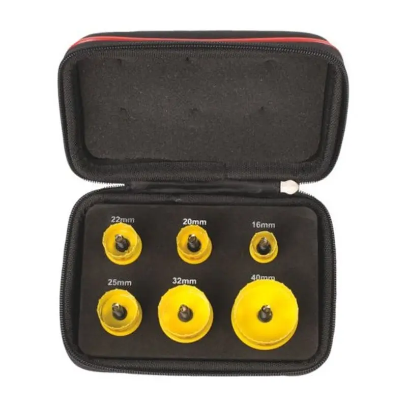 Starrett 6 Piece CSC General Purpose Holesaw Kit