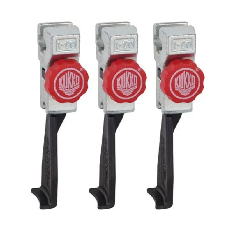 Kukko 200mm 5.64kg 3Pc Small Pull Arms With Knob 3-203-S
