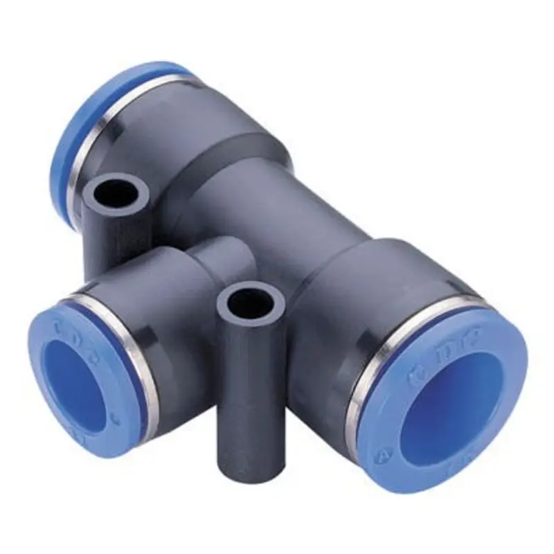 CDC Pneumatics Plastic Push In Fittings - Reducer Tees  | MSC Industrial Supply Co.