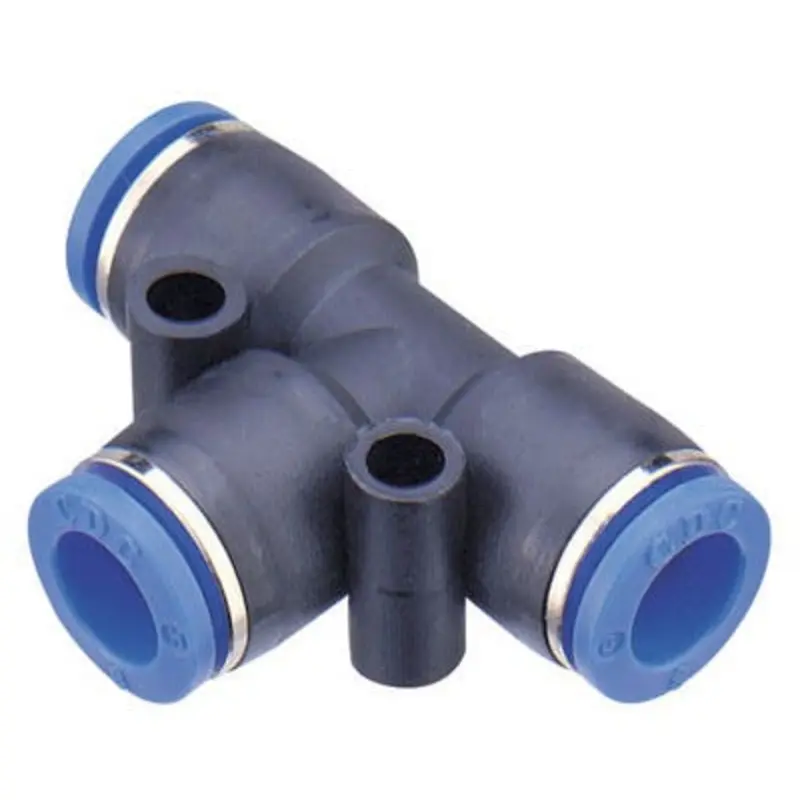 CDC Pneumatics Plastic Push-In Fittings - Union Tee  | MSC Industrial Supply Co.