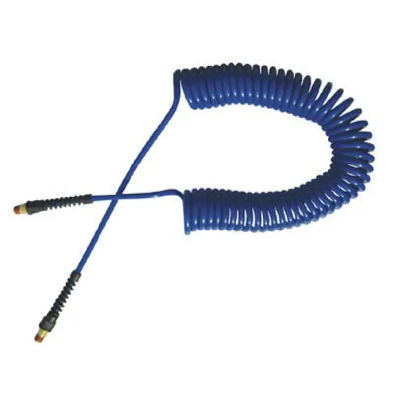 Jupiter Braided Polyurethane Recoil Hoses - Blue  | MSC Industrial Supply Co.