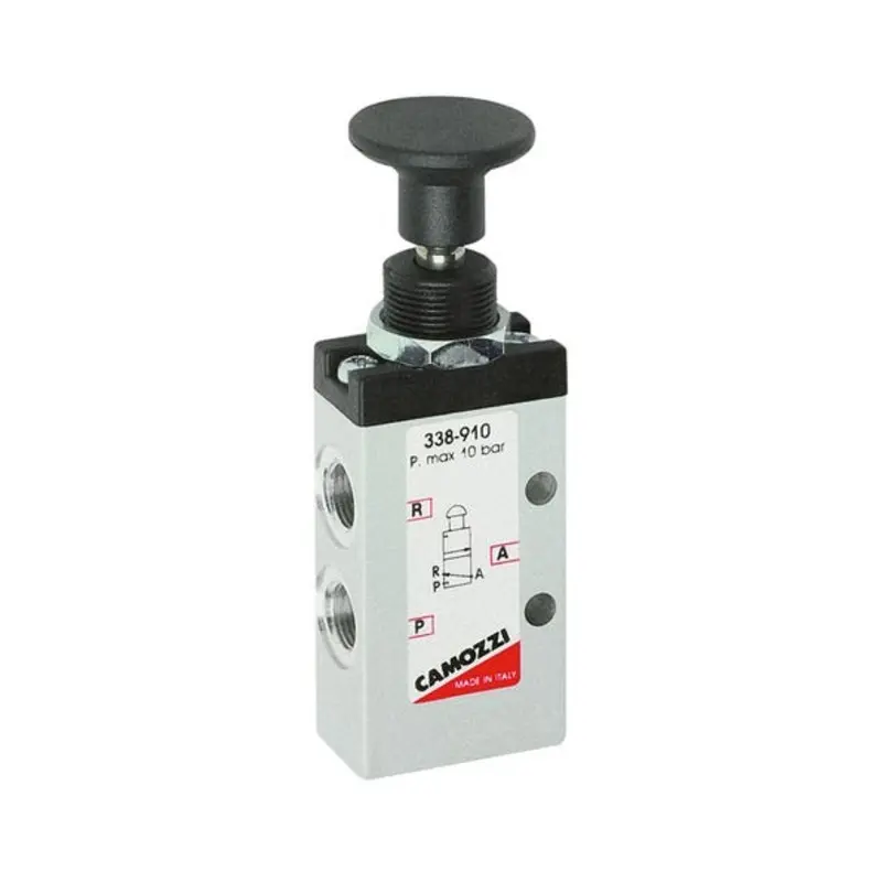 Camozzi Push and Spring Return Switches  | MSC Industrial Supply Co.