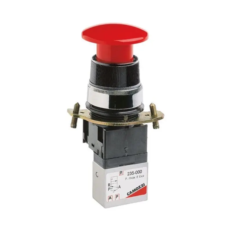 Camozzi Stable Palm Switches  | MSC Industrial Supply Co.