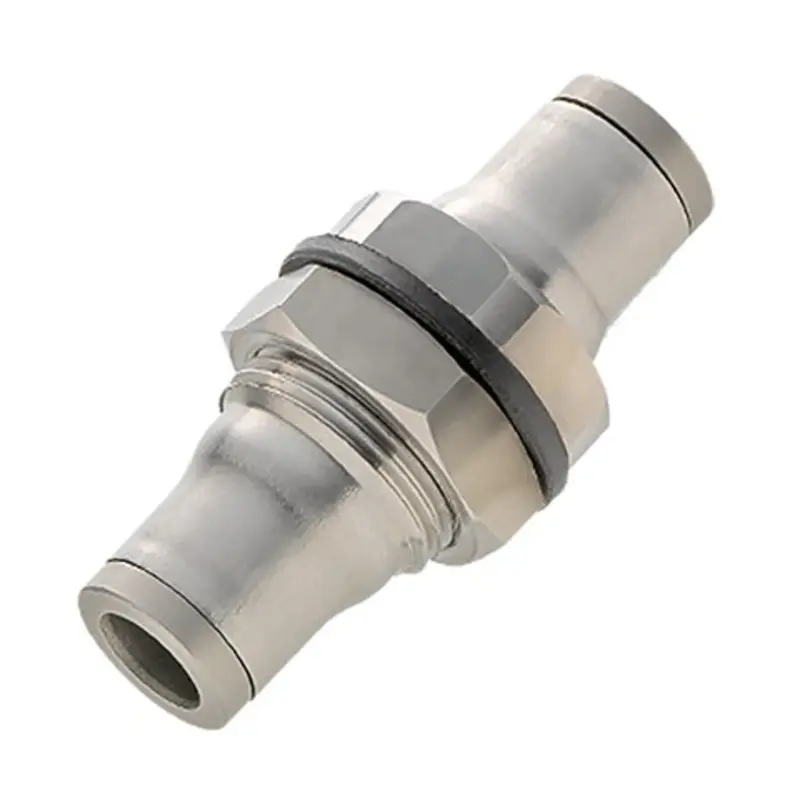 Parker Legris Stainless Steel Equal Bulkhead Connectors  | MSC Industrial Supply Co.