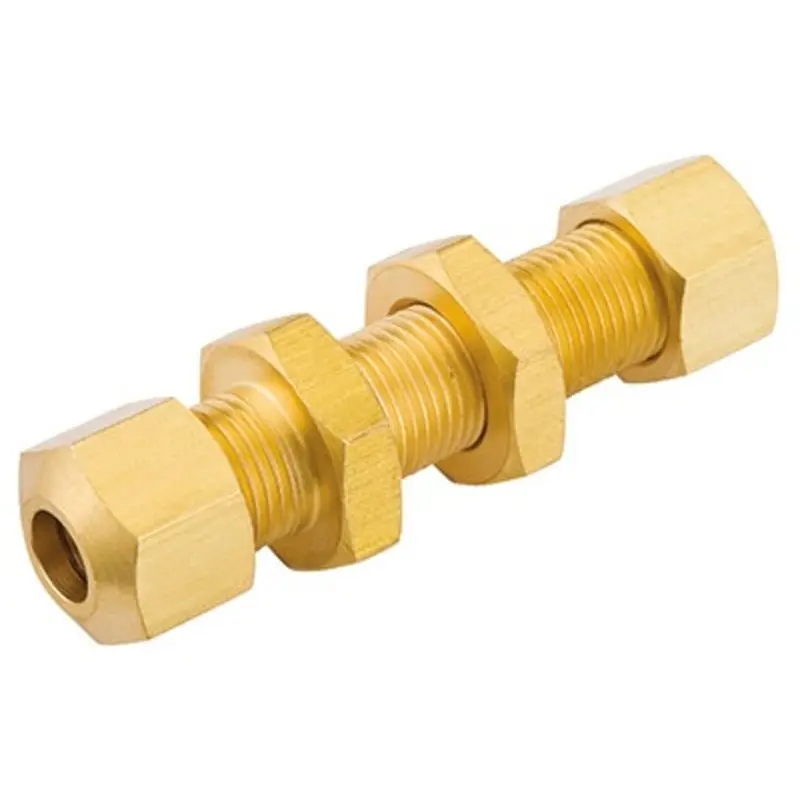 Jupiter Compression Fittings - Bulkhead Union  | MSC Industrial Supply Co.
