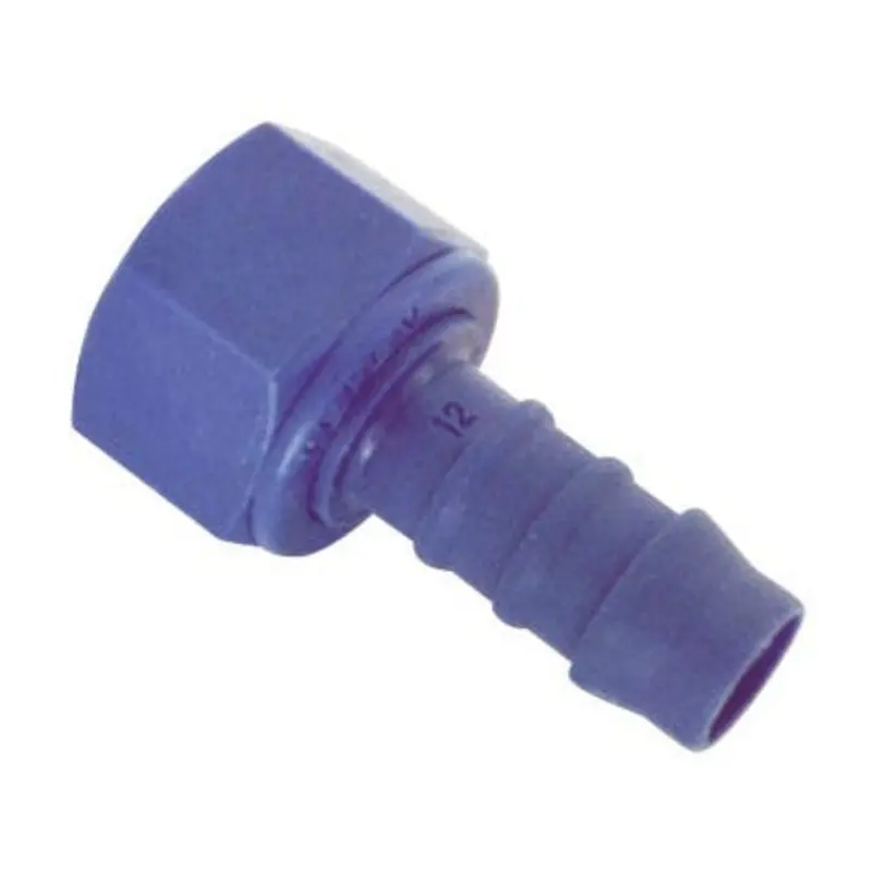 Tefen Straight Swivel Hose Connectors - Female BSPP  | MSC Industrial Supply Co.
