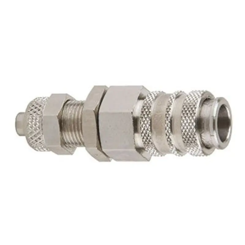 Jupiter CP21 Series Pneumatic Panel Mount Push In Couplings  | MSC Industrial Supply Co.
