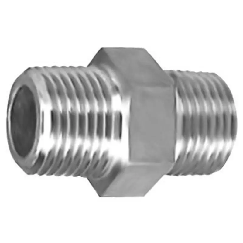 Jupiter Air Fittings - Stainless Steel Male Hex Nipples  | MSC Industrial Supply Co.