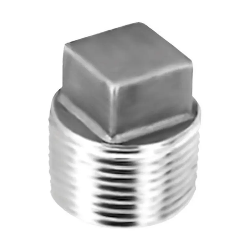Jupiter Air Fittings - Stainless Steel Male Square Head Plugs  | MSC Industrial Supply Co.