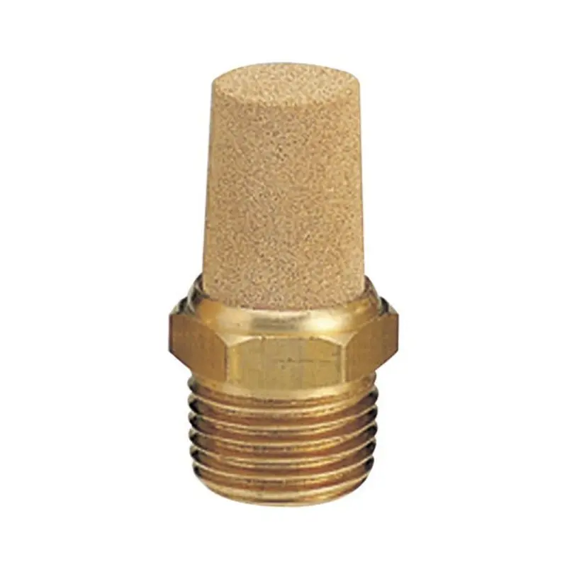 Jupiter Airline Adaptors - Brass and Sintered Bronze Silencer  | MSC Industrial Supply Co.