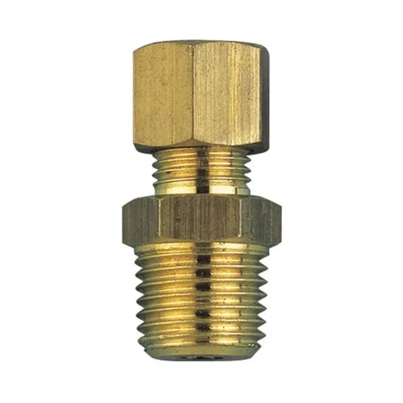 Jupiter Brass Compression Fittings - Male Stud BSP Taper  | MSC Industrial Supply Co.
